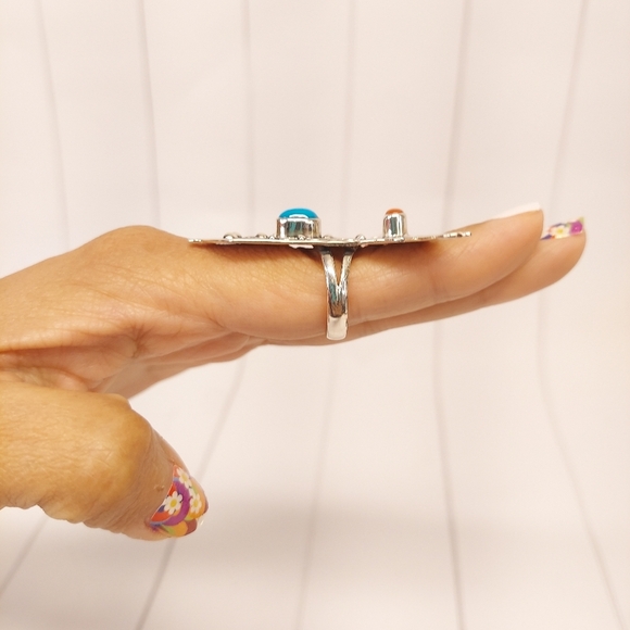 Cowboy Boot STATEMENT RING Sz8 - Picture 8 of 10